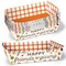 Big Dot of Happiness Fall Friends Thanksgiving Paper Food Trays, Disposable Food Boats Double-Sided Meal Holders - 12 Ct